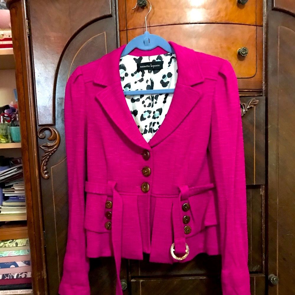 Nanette Lenore pink jacket